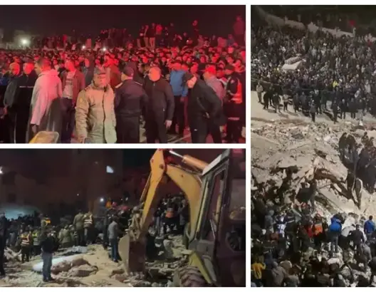 انهيار منزلين سكنيين بفاس والسلطات تسارع الزمن لانتشال الضحايا من تحت الأنقاض (صور)