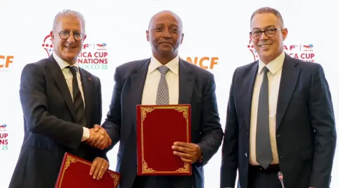 اتفاق استراتيجي بين “ONCF” و”CAF”.. مكتب السكك الحديدية الراعي الرسمي لـ”كان المغرب”