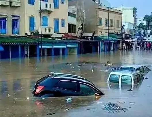 بعد سيول جارفة.. مديرية التعليم بآسفي تعلق الدراسة غدا الإثنين
