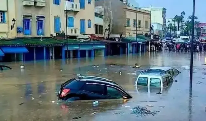 بعد سيول جارفة.. مديرية التعليم بآسفي تعلق الدراسة غدا الإثنين