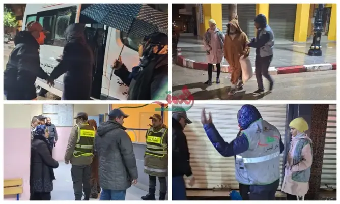 حملة ليلية بخنيفرة لإيواء الأشخاص بدون مأوى تحسبا للتقلبات الجوية المرتقبة (صور)