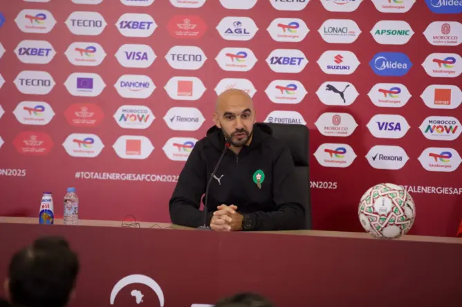 الركراكي: هدفنا التتويج بكأس إفريقيا ونحن في حاجة إلى جماهير تشجع حتى النهاية