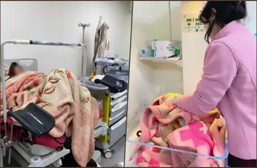 في عز موجة البرد.. تأمين ولادة سليمة لسيدة حامل بأنفكو