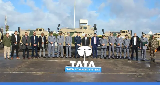 المغرب يستلم أول دفعة من المركبات المدرعة الهندية الصنع في مصنع برشيد