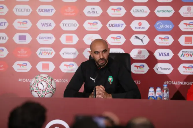 الركراكي: المغرب لن يجد أفضل مني للتتويج بـ”الكان” وحكيمي حاضر أمام زامبيا