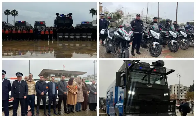 دوريات وسدود ومراقبة مرورية.. ولاية أمن تطوان تعبئ فرقها لتأمين احتفالات السنة الجديدة (صور)