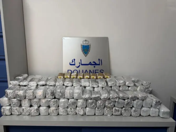 إحباط تهريب كميات من المخدرات بمعبر باب سبتة