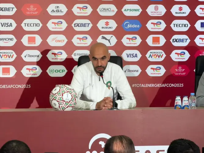 الركراكي: الفوز على الكاميرون مستحق.. وحينما تدرب في المغرب يجب أن تتقبل أنك مع 40 مليون مدرب