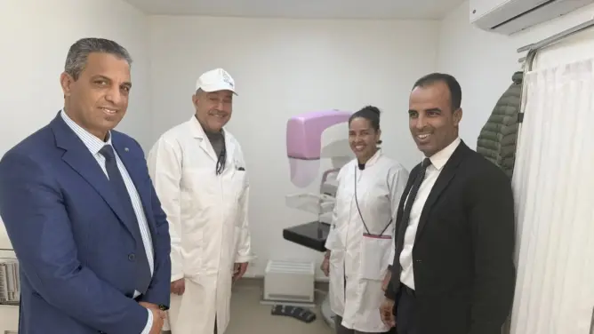 مؤسسة محمد السادس تطلق حملة “أزيز الصحة المتنقلة” لفائدة أسرة التعليم بالعيون