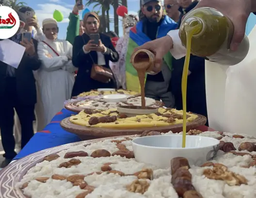 مغاربة يحتفلون برأس السنة الأمازيغية بالرباط