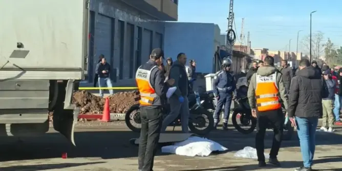 مصرع شاب وزوجته الحامل في حادثة سير مروعة بمراكش