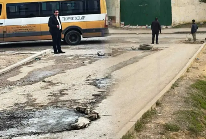 بعد نداءات متكررة للجماعة دون جدوى.. سلطات تطوان تُحرج مجلس البكوري بسبب طريق