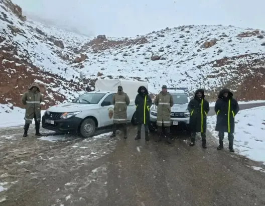 إجراءات استباقية بتنغير لمواجهة الثلوج وتأمين المحاور الطرقية