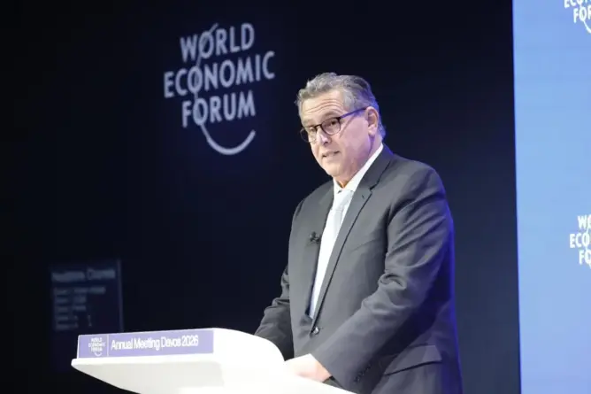 أخنوش: لا مصير جيوسياسي بمجتمعات هشة.. والمغرب خفض التضخم وجذب استثمارات بـ5 مليارات دولار