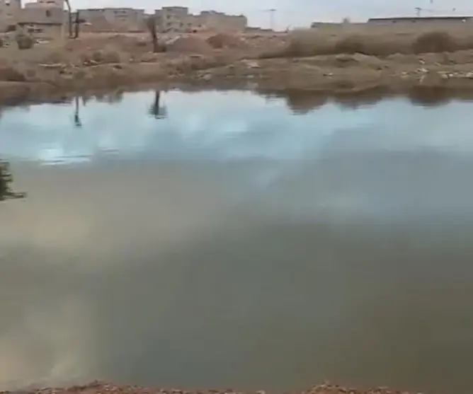 حفرة صرف صحي بلا سياج تهدد ساكنة دوار شعوف بسيدي إبراهيم ضواحي مراكش