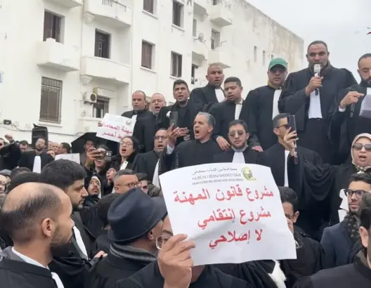 غليان في صفوف المحامين.. وقفة حاشدة بالرباط تندد بـ”خيانة الحوار” وتتوعد وهبي بالتصعيد (فيديو)