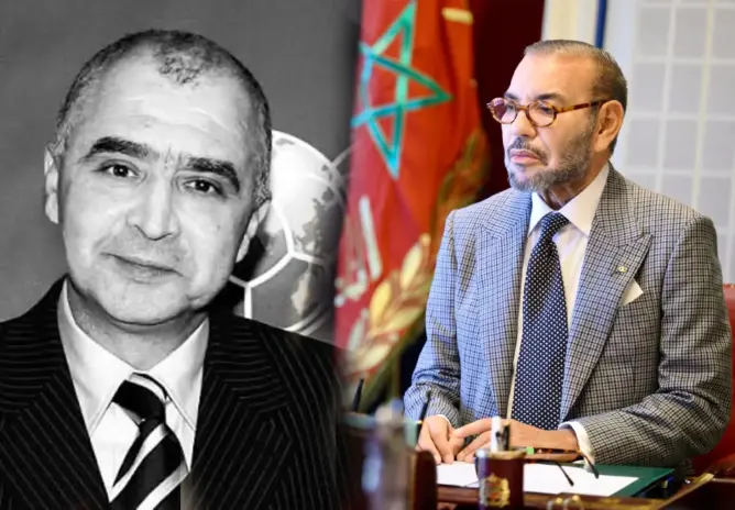 برقية تعزية ومواساة من الملك إلى أفراد أسرة الصحفي الرياضي المرحوم نجيب السالمي