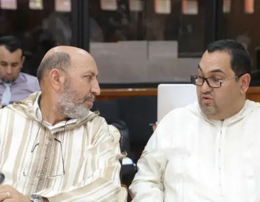 محمد العربي بلقايد ويونس بنسليمان
