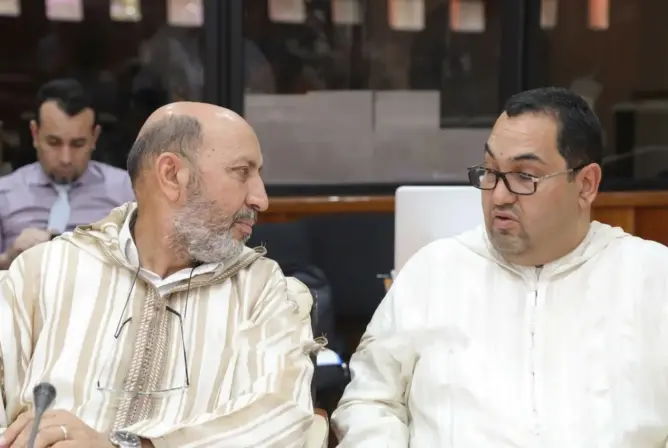 محمد العربي بلقايد ويونس بنسليمان