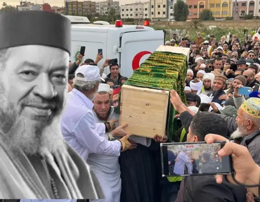بحضور أصدقائه في الفن والدعوة.. تشييع جثمان بلخياط إلى مثواه الأخير بمقبرة الشهداء (فيديو)
