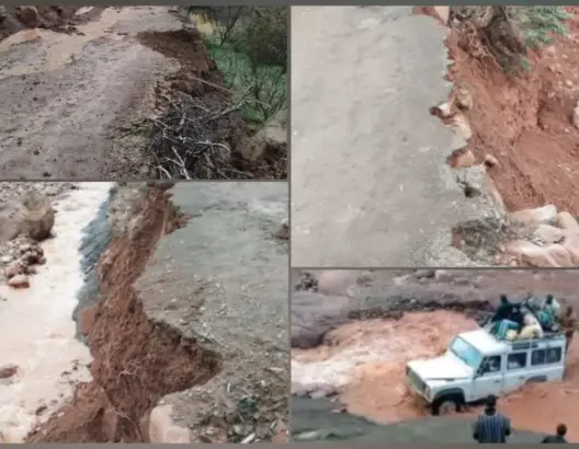 انقطاع طريق رئيسية يعزل دواوير بـ”إݣرفروان” ويهدد حياة المرضى في الحوز