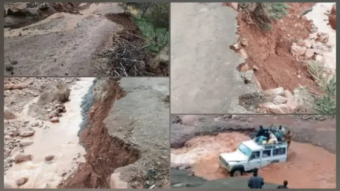انقطاع طريق رئيسية يعزل دواوير بـ”إݣرفروان” ويهدد حياة المرضى في الحوز