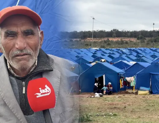 قرويون بسيدي قاسم يفرون من الفيضانات