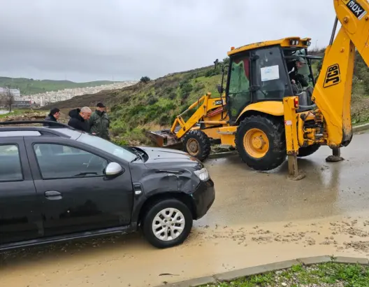 استنفار بطنجة بسبب قنطرة مهددة بالانهيار بطريق البحرين عقب التساقطات المطرية