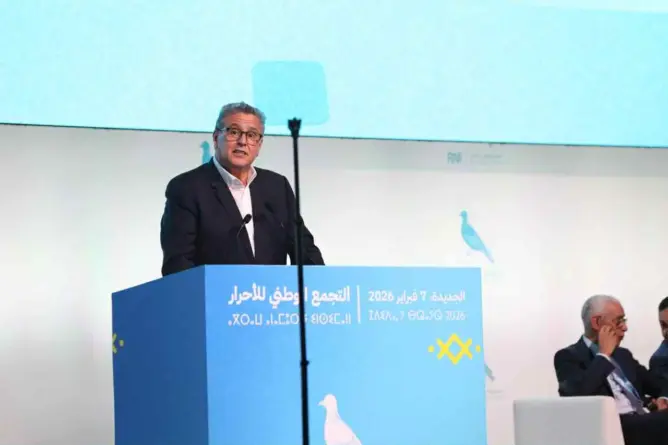 مؤتمر “الأحرار”.. أخنوش: بناء الأوطان لا يتم بالشعارات بل بالصدق والعمل المتواصل