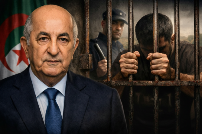 الرئيس الجزائري عبد المجيد تبون / السجون الجزائرية