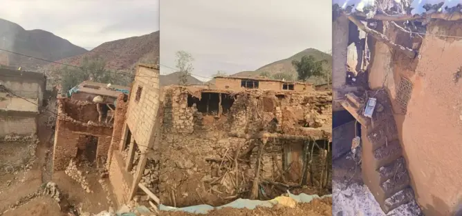 بعد أكثر من سنتين على الزلزال.. منازل مهددة بالانهيار بضواحي مراكش ومطالب بتدخل عاجل