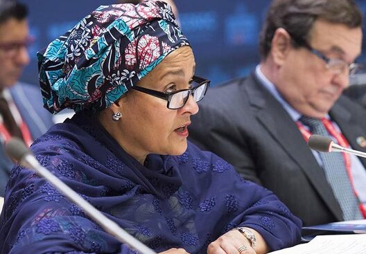 أمينة محمد نائبة الأمين العام لمنظمة الأمم المتحدة
