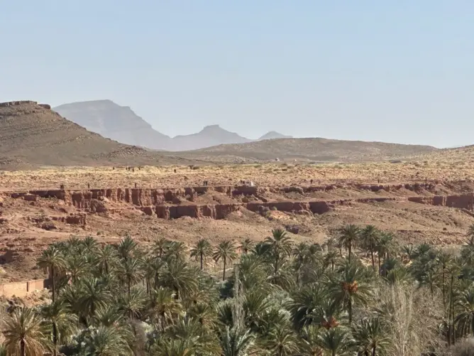 انتشار مكثف لعناصر الجيش الجزائري قرب قصر إيش الحدودي بإقليم فكيك
