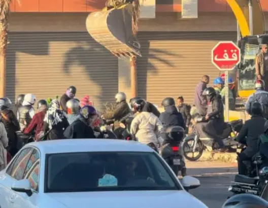 إغلاق قنطرة الحي الصناعي بمراكش يغرق حي “المسار” في اختناق مروري حاد
