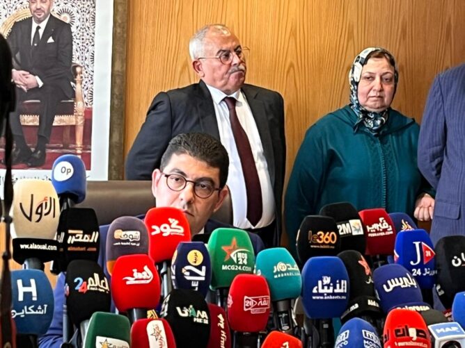 وزير الشباب والثقافة والتواصل، المهدي بنسعيد،