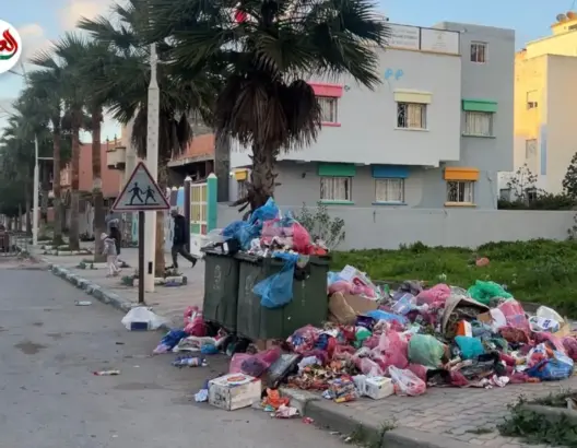 انتشار الأزبال في شوارع أزمور