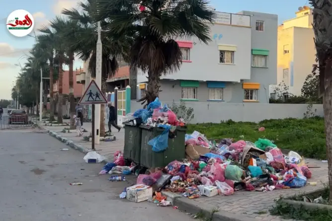 انتشار الأزبال في شوارع أزمور