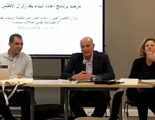 ترانسبرانسي تكشف “اختلالات” إيواء متضرري الزلزال: 209 من الأسر لا تزال في خيام وحاويات