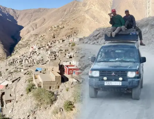 “اسيكيس”.. قرية معلقة في سفوح الجبال يقتلها “النسيان” وتُحييها “التويزة” (فيديو)