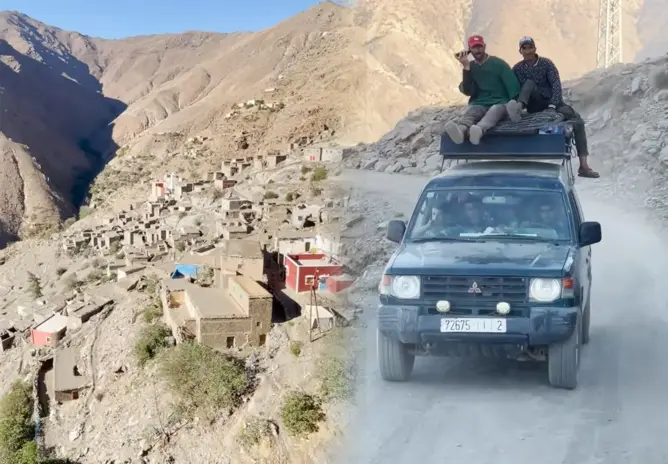 “اسيكيس”.. قرية معلقة في سفوح الجبال يقتلها “النسيان” وتُحييها “التويزة” (فيديو)