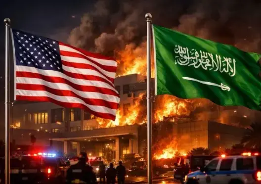 استهداف السفارة الأمريكية في الرياض.. والسعودية تدعو الأمريكيين لـ”الاحتماء فورا”