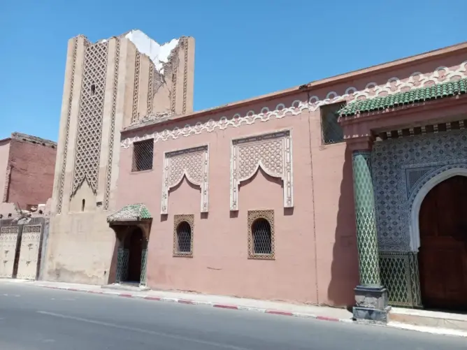 مسجد مغلق في مراكش
