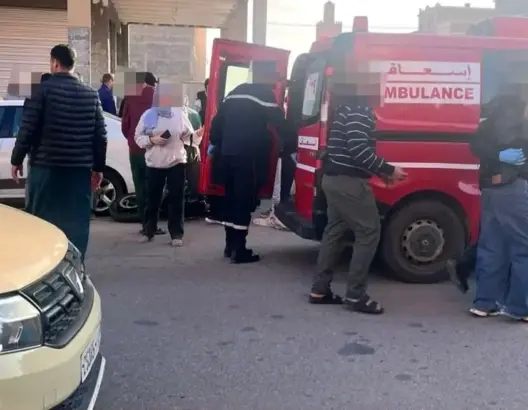 حادثة سير بين دراجة نارية و”بيكوب” تصيب أبا وابنته بجروح متفاوتة الخطورة بورزازات