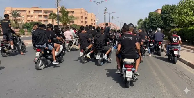 الدرك الملكي يفك لغز سرقة 14 دراجة نارية بمراكش
