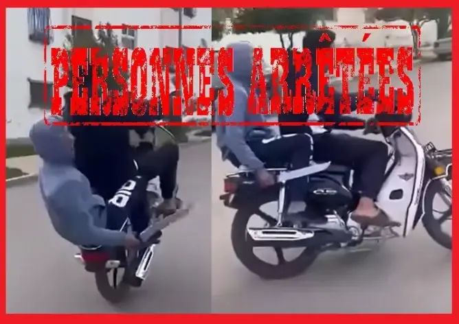السياقة الاستعراضية وحيازة السلاح الأبيض يطيحان بشخصين بفاس