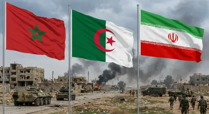 تقرير إسباني: حسابات نزاع الصحراء تربك الجزائر وتفسر موقف المغرب من ضرب إيران