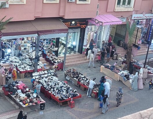 بالمركب التجاري “برج الياقوت” قرب ساحة الموحدين بمدينة ورزازات