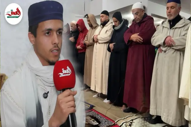يوسف صوت شجي يؤم المصلين بأزمور