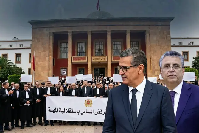 وساطة أخنوش تُسرع مراجعة قانون المحاماة.. ووهبي يدعن لترافع “أصحاب البدلة السوداء”