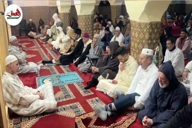صلاة العيد بمسجد الزيتونة بأزمور